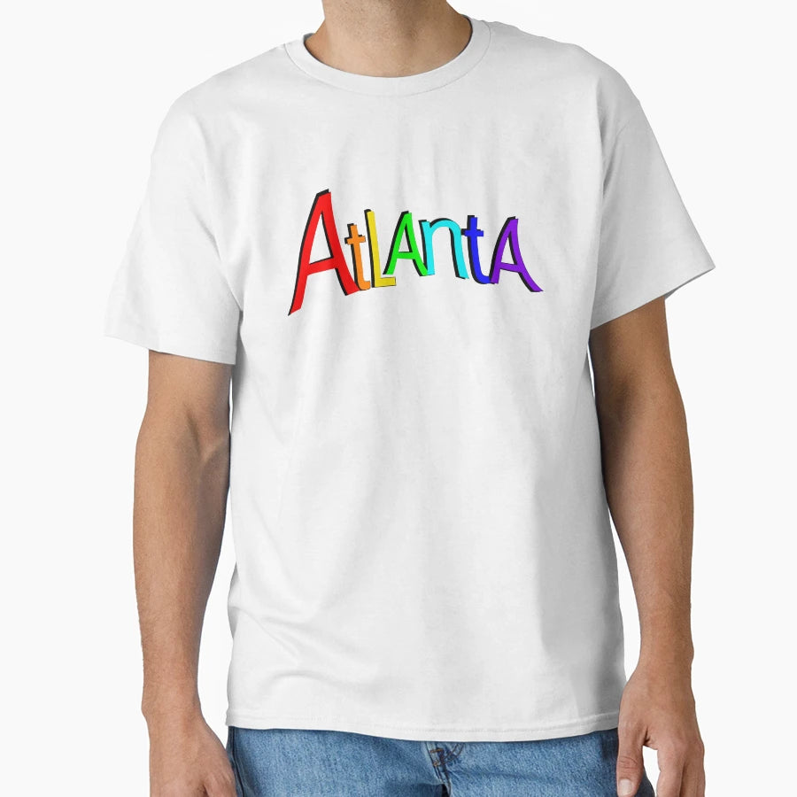 Atlanta T-Shirt - Custom Art Print Men Women - T-Shirt, Sweatshirt, Hoodie