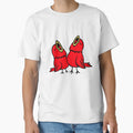 2 Budgies Songbird Sparrow Chirping Team T-Shirt - Streetwear Style Unisex - T-Shirt, Sweatshirt, Hoodie