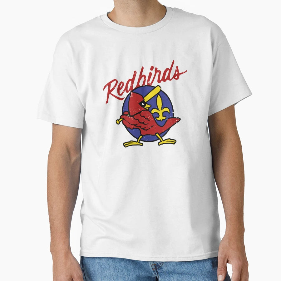 Louisville Redbirds Defunct Baseball T-Shirt - Unique Graphic Unisex - T-Shirt, Sweatshirt, Hoodie