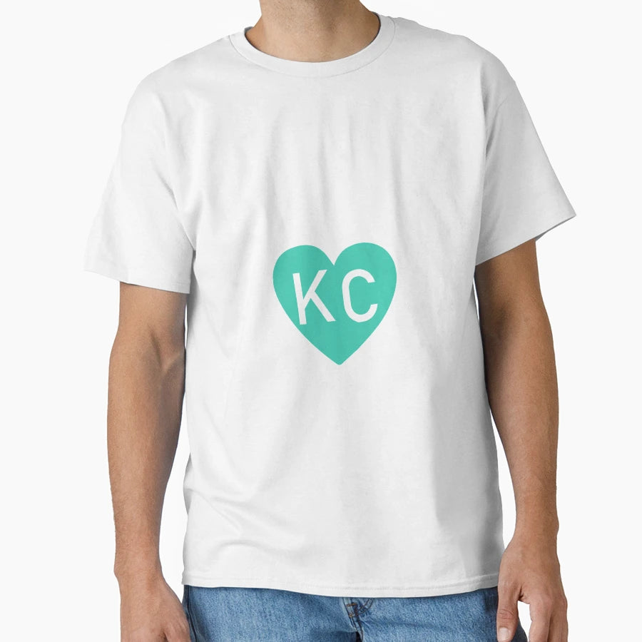 Kc Heart T-Shirt - Streetwear Style for Adults - T-Shirt, Sweatshirt, Hoodie