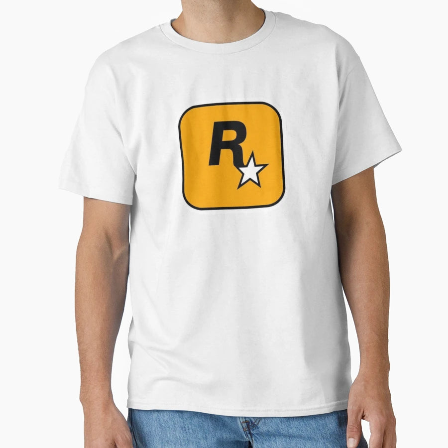 Rockstart Games T-Shirt - Aesthetic Graphic Unisex - T-Shirt, Sweatshirt, Hoodie