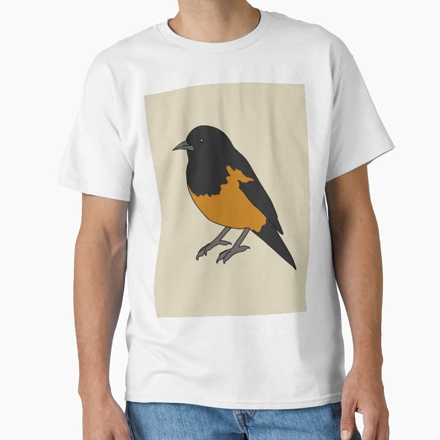 Black Vented Oriole T-Shirt - Streetwear Style Men Women - T-Shirt, Sweatshirt, Hoodie