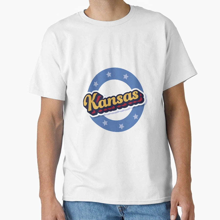 Kansas T-Shirt - Trendy Graphic for Adults - T-Shirt, Sweatshirt, Hoodie