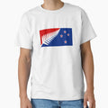 Red Silver Fern Flag T-Shirt - Novelty Apparel for Adults - T-Shirt, Sweatshirt, Hoodie