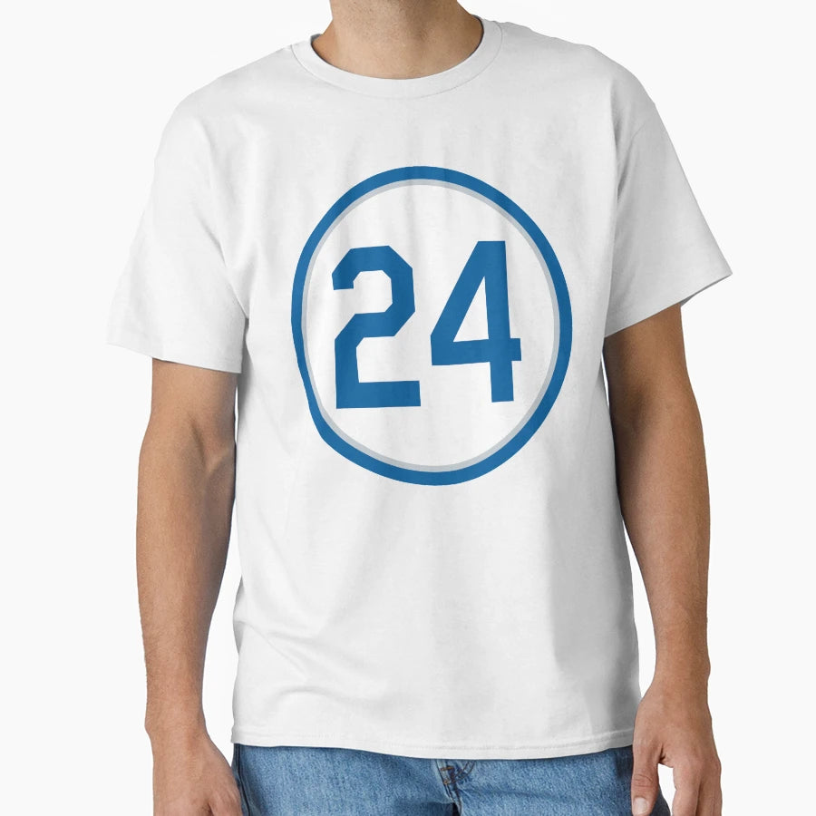 Walter Alston 24 Jersey Number T-Shirt - Unique Graphic Unisex - T-Shirt, Sweatshirt, Hoodie