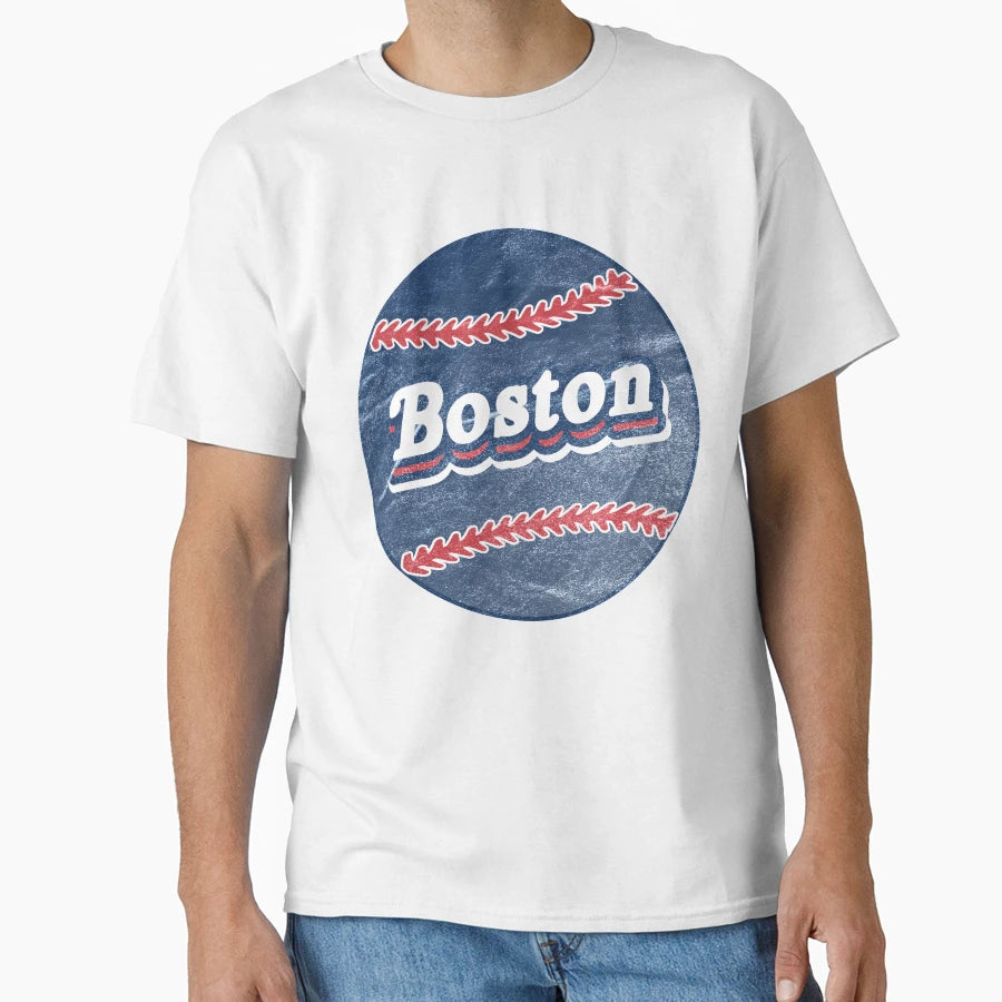 Boston Baseball T-Shirt - Streetwear Style Unisex - T-Shirt, Sweatshirt, Hoodie