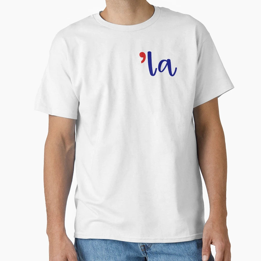 Comma La Kamala Harris 2024 T-Shirt - Casual Everyday Wear for Adults - T-Shirt, Sweatshirt, Hoodie