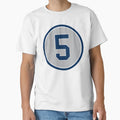 Joe Dimaggio 5 Away Jersey Number T-Shirt - Casual Everyday Wear Men Women - T-Shirt, Sweatshirt, Hoodie