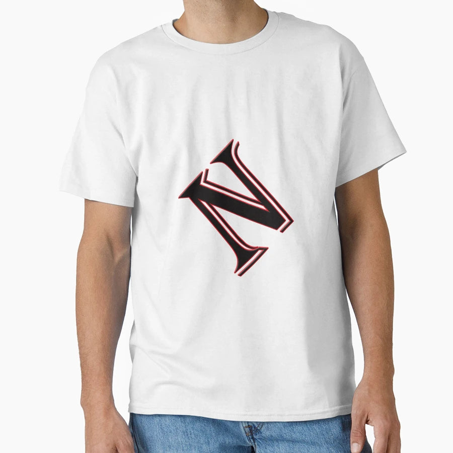 Alphabet N T-Shirt - Unique Graphic Unisex - T-Shirt, Sweatshirt, Hoodie