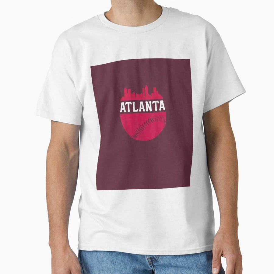 Atlanta Baseball Jersey Accessories T-Shirt - Unique Graphic Men Women - T-Shirt, Sweatshirt, Hoodie