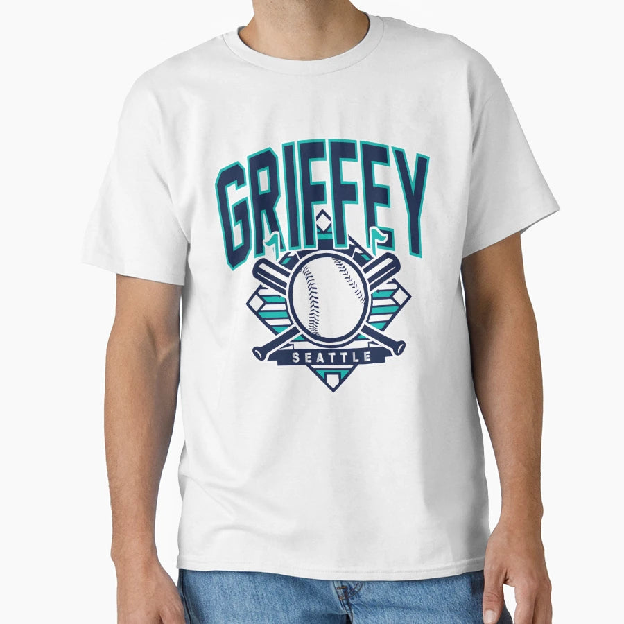 Seattle Baseball Griffey T-Shirt - Trendy Graphic for Adults - T-Shirt, Sweatshirt, Hoodie