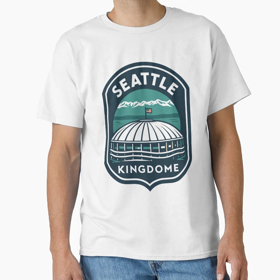 Seattle Kingdome T-Shirt - Minimalist Print for Adults - T-Shirt, Sweatshirt, Hoodie