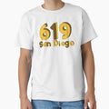 San Diego California T-Shirt - Minimalist Print Men Women - T-Shirt, Sweatshirt, Hoodie