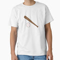 Baseball And Ball Time To Play Ball T-Shirt - Unique Graphic Unisex - T-Shirt, Sweatshirt, Hoodie