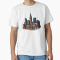 Cleveland Cityscape T-Shirt - Streetwear Style Men Women - T-Shirt, Sweatshirt, Hoodie