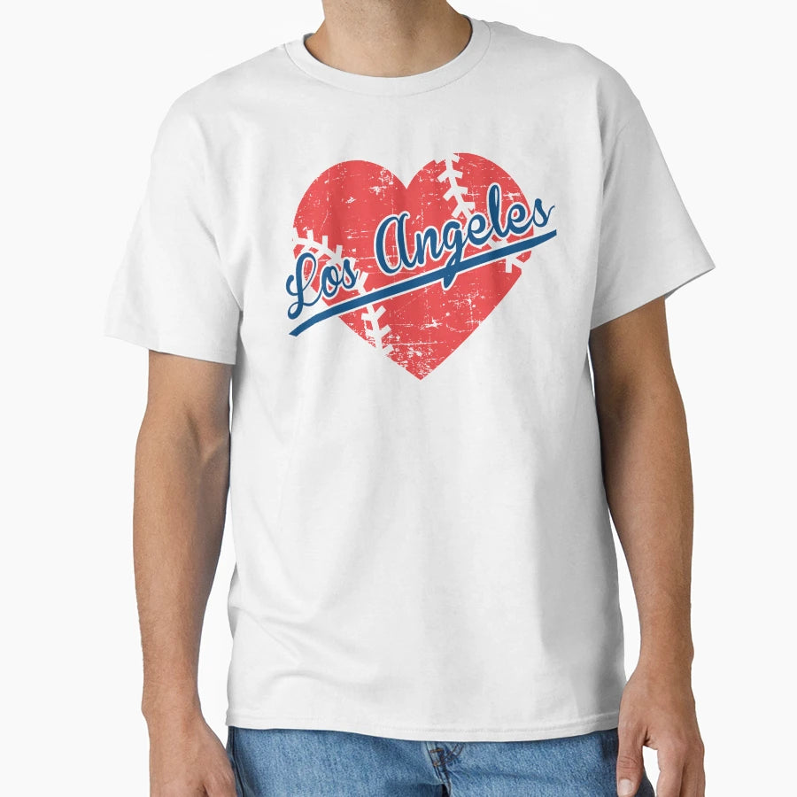 I Love Los Angeles California T-Shirt - Custom Art Print for Adults - T-Shirt, Sweatshirt, Hoodie