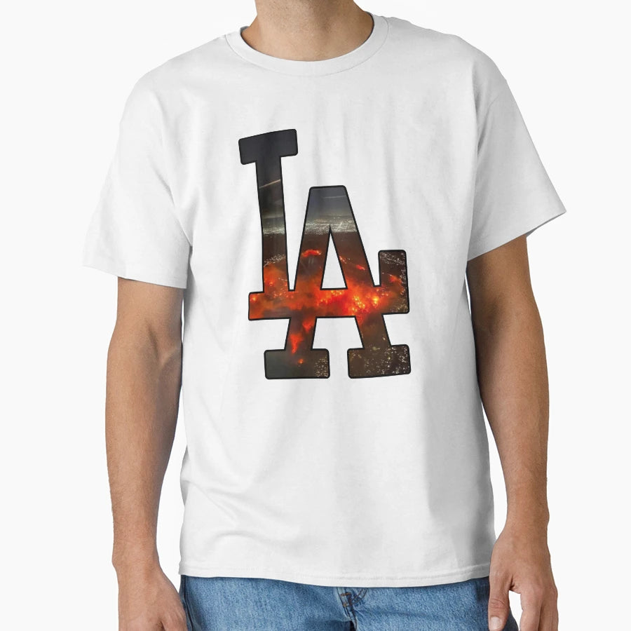 L Fire T-Shirt - Graphic Print Men Women - T-Shirt, Sweatshirt, Hoodie