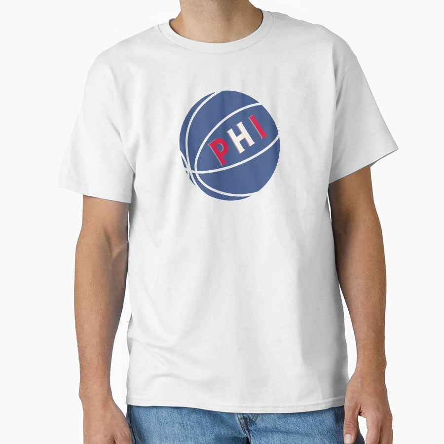 Philly Basketball T-Shirt - Aesthetic Graphic Unisex - T-Shirt, Sweatshirt, Hoodie