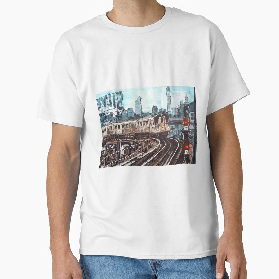 New York Subway T-Shirt - Casual Everyday Wear Unisex - T-Shirt, Sweatshirt, Hoodie