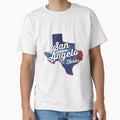 San Angelo Texas City T-Shirt - Custom Art Print Men Women - T-Shirt, Sweatshirt, Hoodie