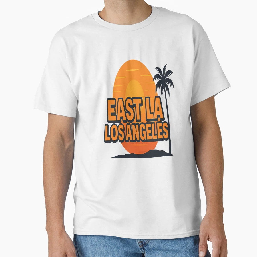 East La Los Angeles Sunset Vibes T-Shirt - Unique Graphic Unisex - T-Shirt, Sweatshirt, Hoodie