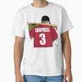 Campbell Baseball Number 3 T-Shirt - Custom Art Print Men Women - T-Shirt, Sweatshirt, Hoodie