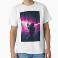 Monochrome Silhouette Baseball Player T-Shirt - Unique Graphic for Adults - T-Shirt, Sweatshirt, Hoodie