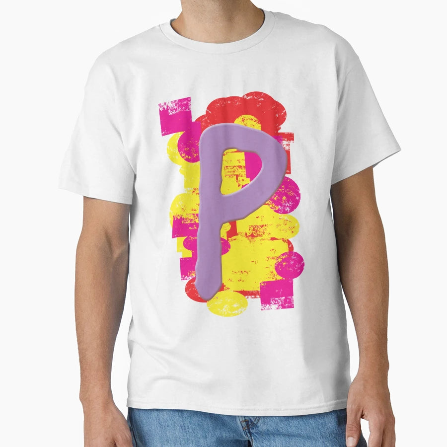 P Letter Letter P T-Shirt - Minimalist Print Men Women - T-Shirt, Sweatshirt, Hoodie