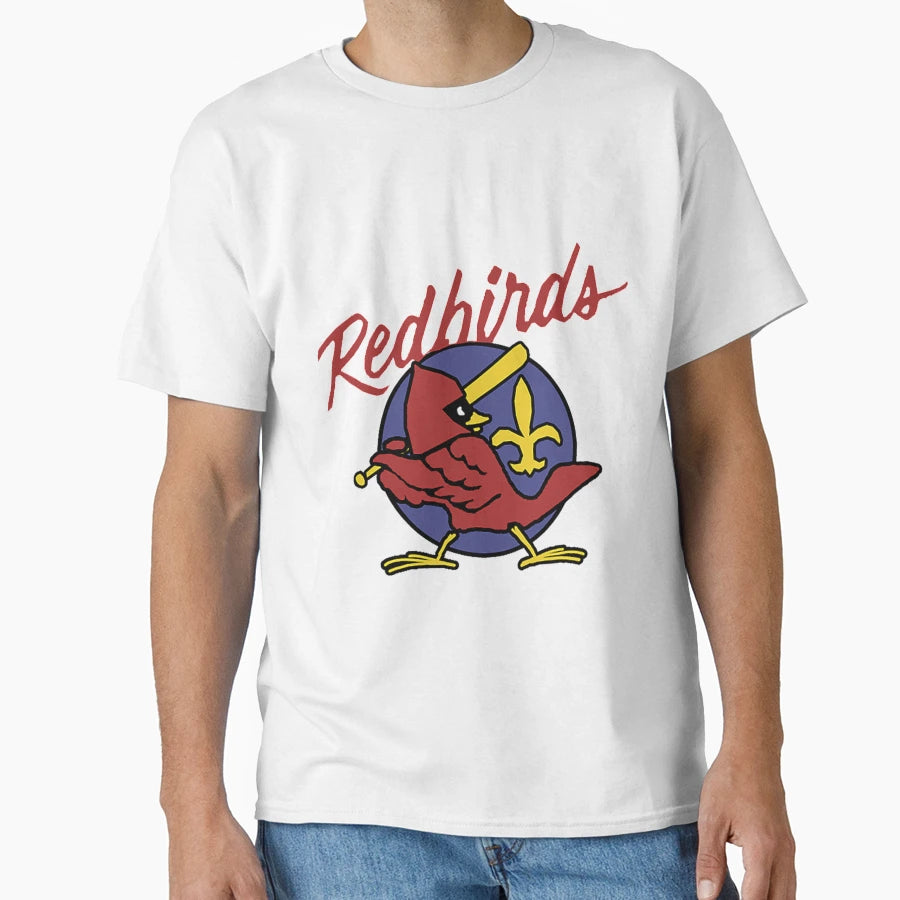Louisville Redbirds Minor League T-Shirt - Custom Art Print for Adults - T-Shirt, Sweatshirt, Hoodie