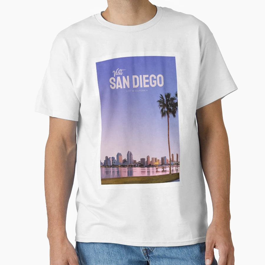 Visit San Diego T-Shirt - Custom Art Print for Adults - T-Shirt, Sweatshirt, Hoodie