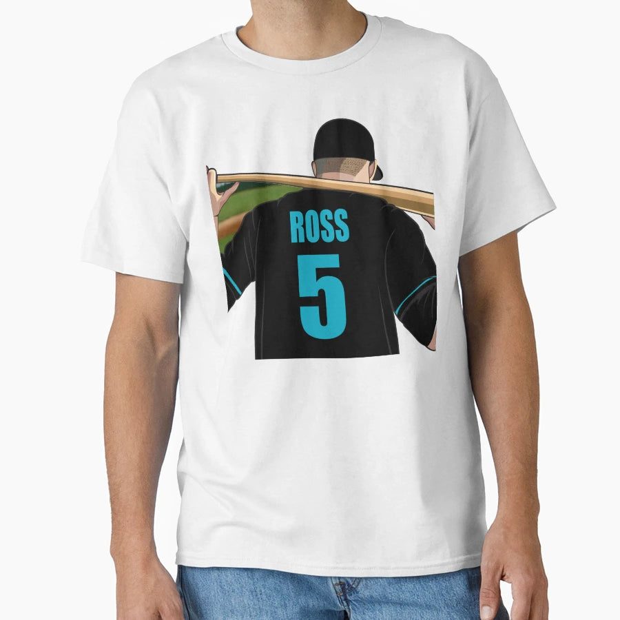 Ross Baseball T-Shirt - Unique Graphic for Adults - T-Shirt, Sweatshirt, Hoodie