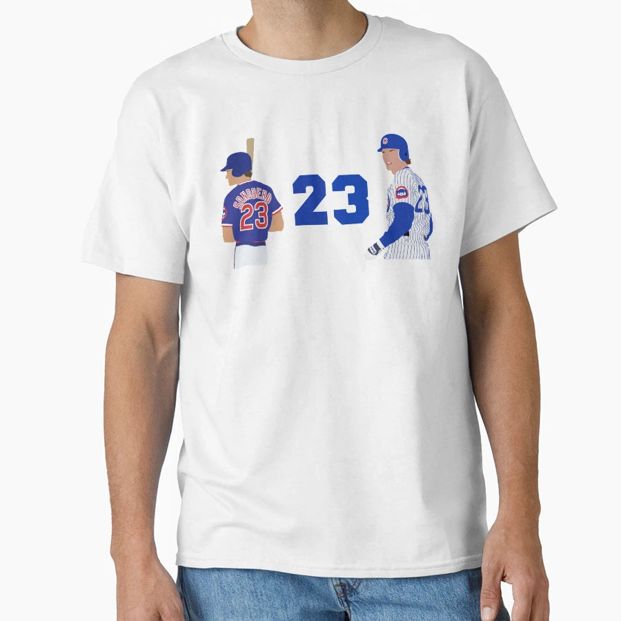 Copy Copy Ryne Sandberg Baseball T-Shirt - Minimalist Print Unisex - T-Shirt, Sweatshirt, Hoodie