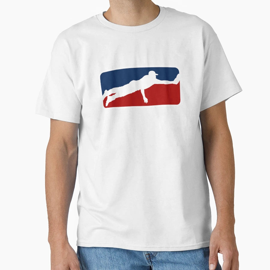 Baseball Logo Diving Catch T-Shirt - Trendy Graphic Men Women - T-Shirt, Sweatshirt, Hoodie
