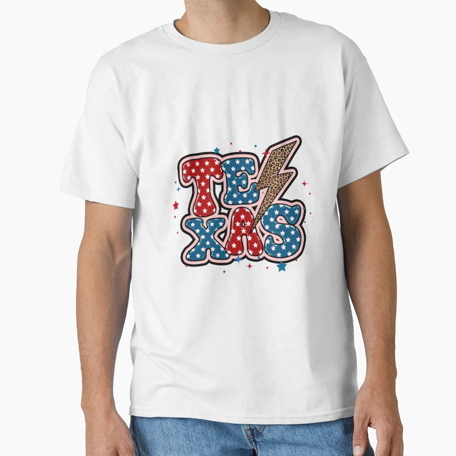 Texas America Vibe T-Shirt - Trendy Graphic for Adults - T-Shirt, Sweatshirt, Hoodie