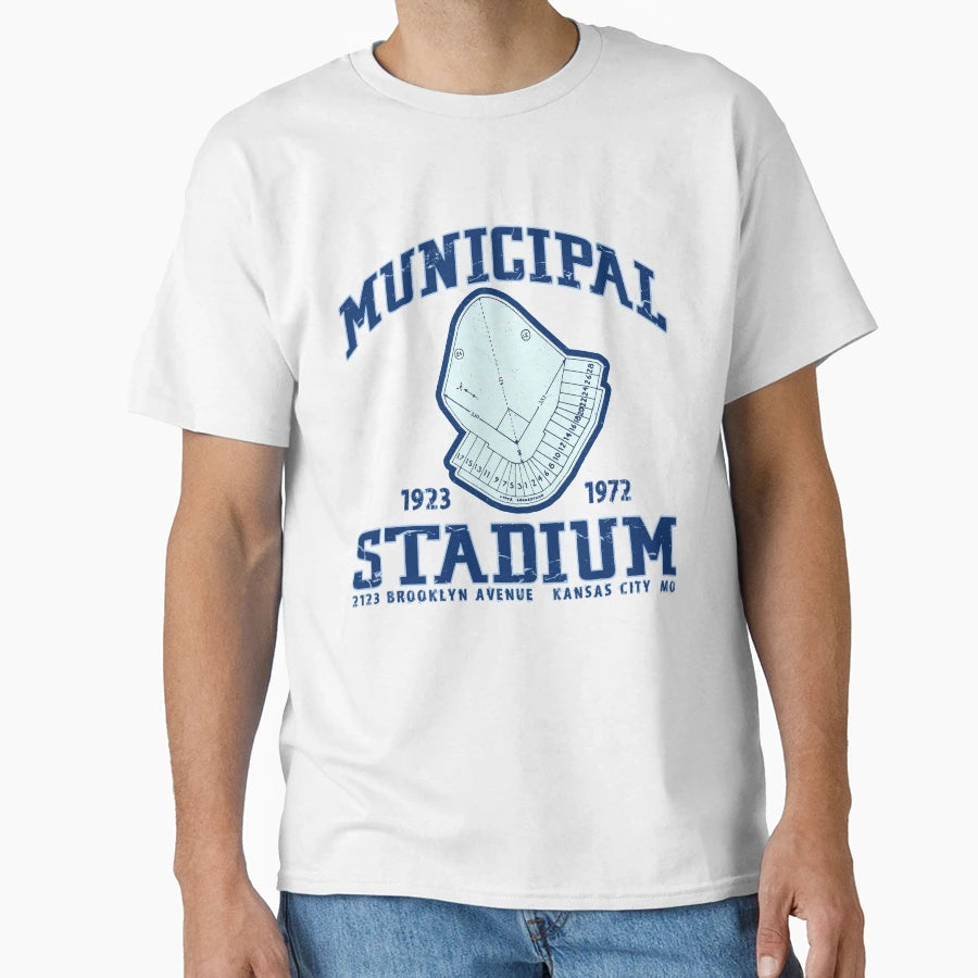 Municipal Stadium T-Shirt - Casual Everyday Wear Men Women - T-Shirt, Sweatshirt, Hoodie