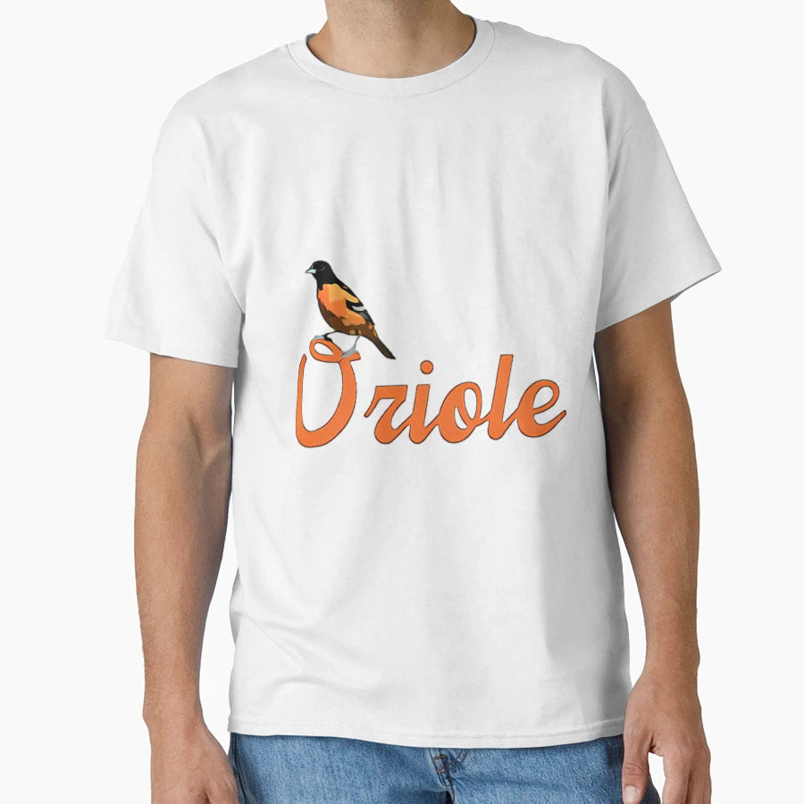 Oriole Bird Baltimore Favorites T-Shirt - Aesthetic Graphic for Adults - T-Shirt, Sweatshirt, Hoodie