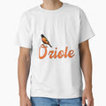 Oriole Bird Baltimore Favorites T-Shirt - Aesthetic Graphic for Adults - T-Shirt, Sweatshirt, Hoodie