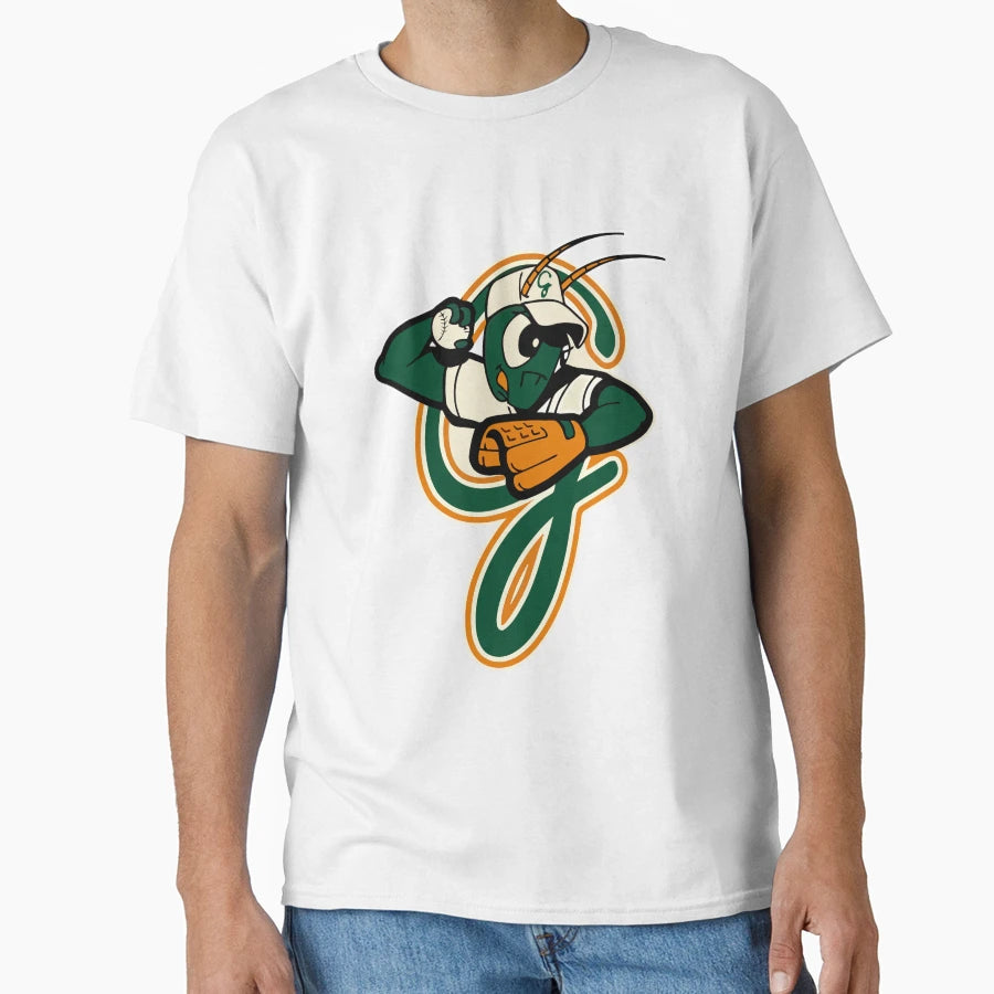 New Greensboro Grasshoppers T-Shirt - Graphic Print Unisex - T-Shirt, Sweatshirt, Hoodie