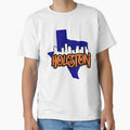 Houston Skyline Graffiti Texas Pride T-Shirt - Trendy Graphic Men Women - T-Shirt, Sweatshirt, Hoodie