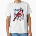 Northern Cardinal 7 T-Shirt - Aesthetic Graphic Unisex - T-Shirt, Sweatshirt, Hoodie