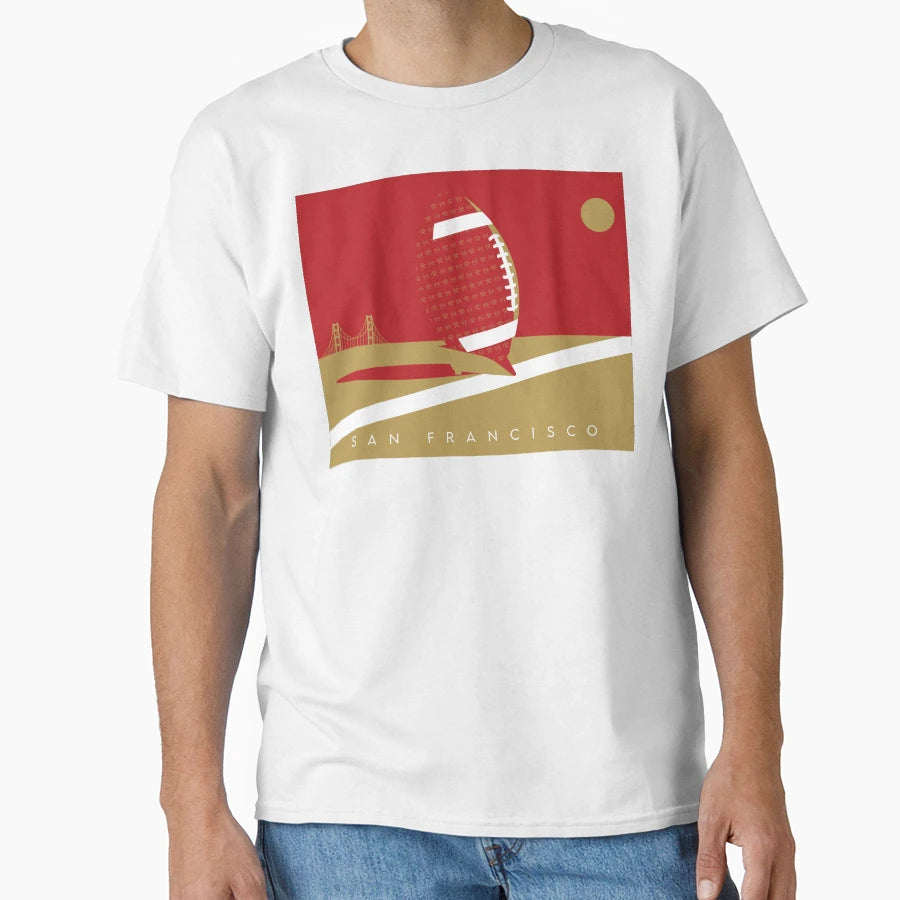 San Francisco Nfl Fan Art T-Shirt - Streetwear Style for Adults - T-Shirt, Sweatshirt, Hoodie