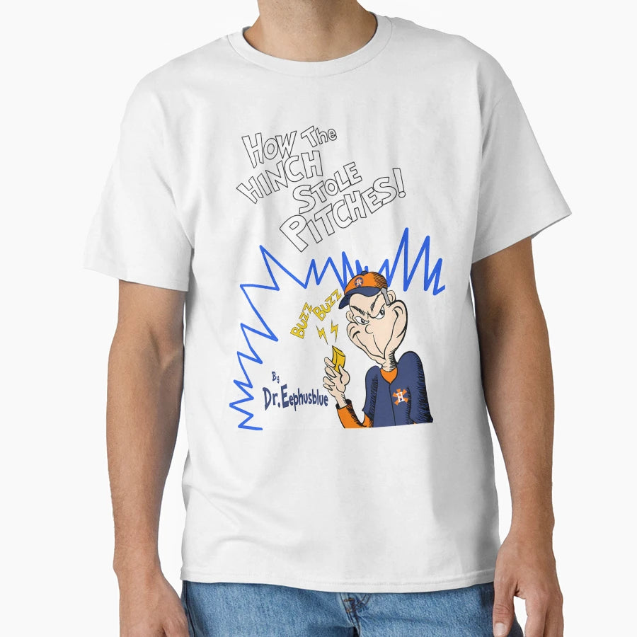 How Hinch Stole Pitches T-Shirt - Minimalist Print Unisex - T-Shirt, Sweatshirt, Hoodie
