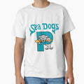 90S Throwback Portland Sea Dogs T-Shirt - Fun Novelty Design Unisex - T-Shirt, Sweatshirt, Hoodie