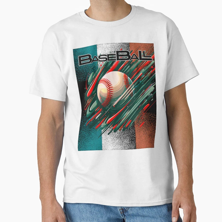 Baseball T-Shirt - Fun Novelty Design for Adults - T-Shirt, Sweatshirt, Hoodie