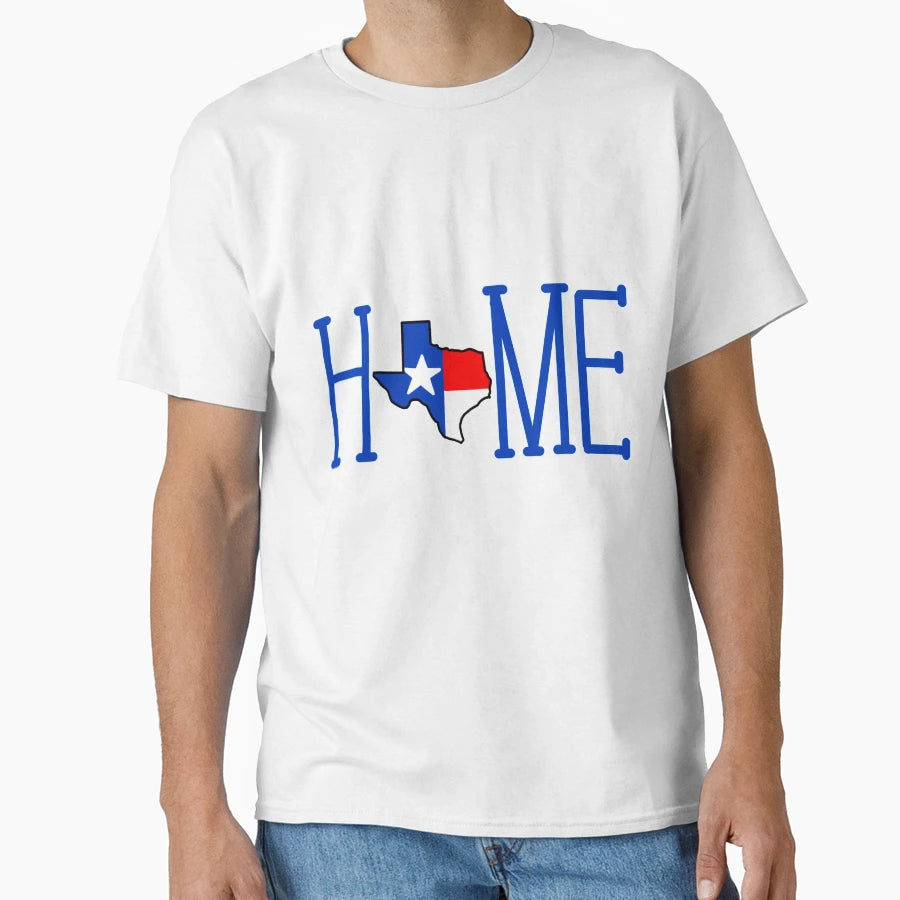 Texas Home T-Shirt - Custom Art Print Unisex - T-Shirt, Sweatshirt, Hoodie