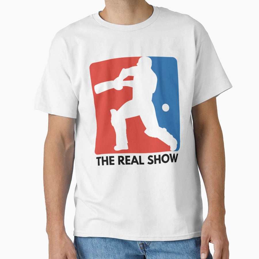 Cricket Not Baseball Real Show Mlb T-Shirt - Aesthetic Graphic Unisex - T-Shirt, Sweatshirt, Hoodie