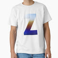Painted Letter Collection Z Monogram T-Shirt - Streetwear Style Men Women - T-Shirt, Sweatshirt, Hoodie