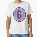 Stan Musial 6 Jersey Number T-Shirt - Custom Art Print Men Women - T-Shirt, Sweatshirt, Hoodie