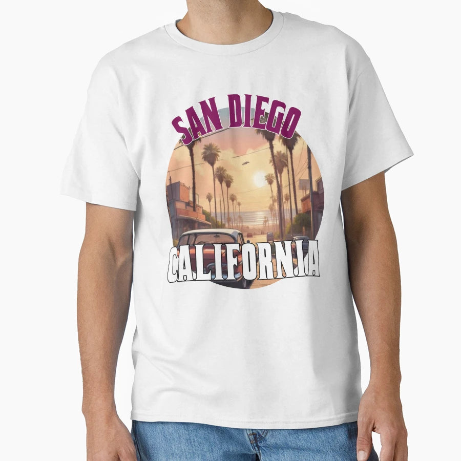 California San Diego T-Shirt - Casual Everyday Wear Unisex - T-Shirt, Sweatshirt, Hoodie