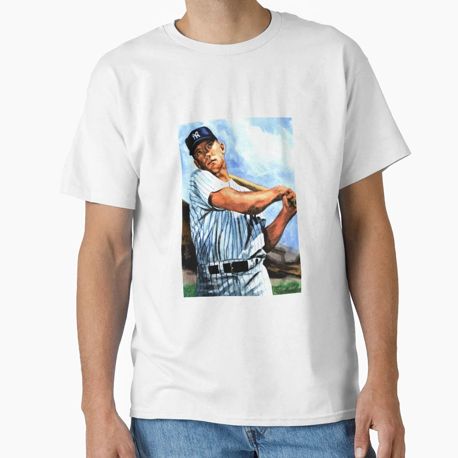 Mickey Mantle Baseball T-Shirt - Trendy Graphic for Adults - T-Shirt, Sweatshirt, Hoodie